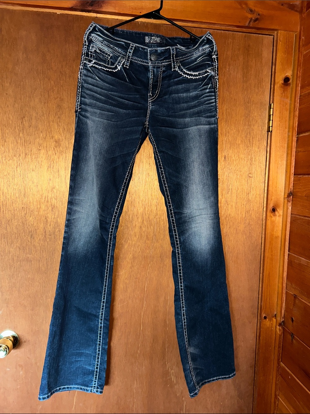 Silver Jeans Dark Blue Boot Cut Women's Jeans